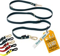 FIRSTPAW Smycz dla Psa Regulowana Wyściełana 2 m Ciemnozielona