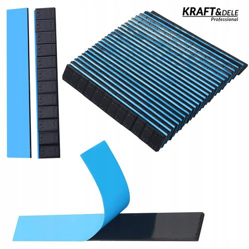 Ciężarki Klejone do Felg Aluminiowych 12x5 g 50 Sztuk Kraft&Dele na Arena.pl