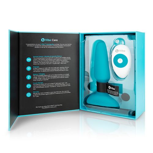 b-vibe rimming plug 2 teal na Arena.pl