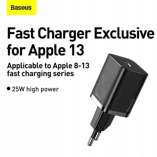 Ladowarka Baseus Super Si Quick Charger 1C 25W EU Black na Arena.pl