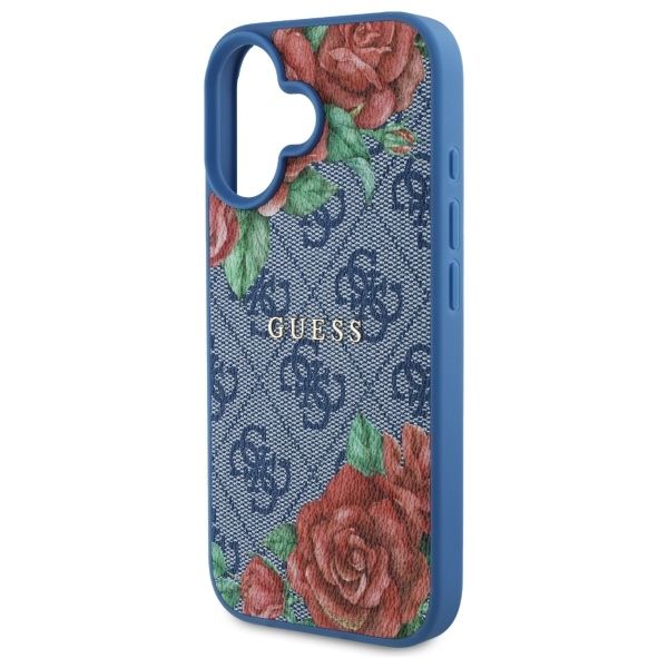 Etui Guess do iPhone 16, Niebieski, MagSafe zdjęcie 6