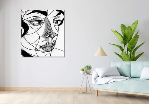 Obraz 90x100cm Portret Kobiecy na Arena.pl