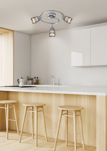 Milton spirala 3x10W E14 chrom na Arena.pl