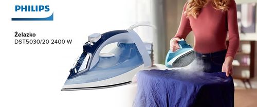 Żelazko parowe Philips DST5030/20 SteamGlide 2400W na Arena.pl