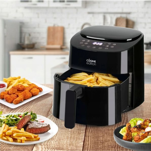 Frytkownica Air Fryer 4,5L LED 1450W 8 PROGRAMÓW zdjęcie 9