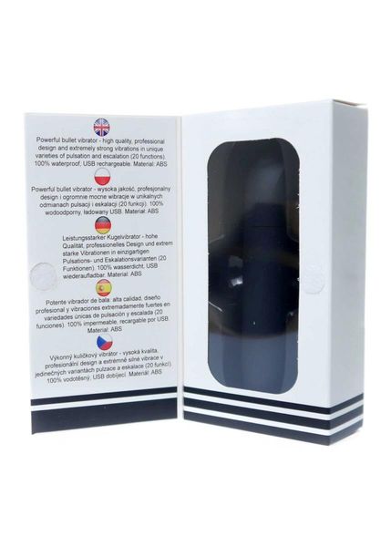 Stymulator-Rechargeable Powerful Bullet Vibrator USB 20 Functions zdjęcie 10