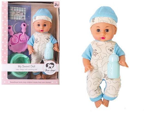 Lalka bobas z akcesoriami i dźwiękiem, pije siusia na Arena.pl