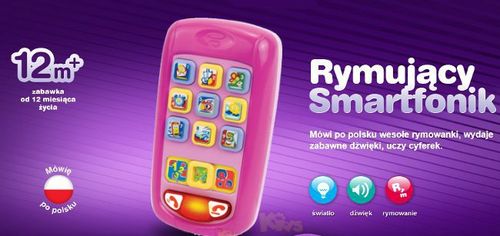 DUMEL 42038 Discover Rymujący Smartfonik PINK na Arena.pl