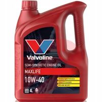 VALVOLINE MAXLIFE 10W40 olej silnikowy 4L