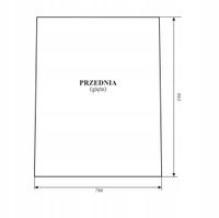 Szyba przednia Manitou MLT 523, 526, 627, 629, 630, MHT , MT , MVT 225228