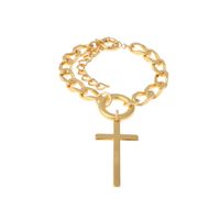 bransoletka z krzyżem z kolekcji heavenly (b15/roz/21au)