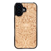 drewniane etui bewood do iphone 16 kalendarz aztecki aniegre