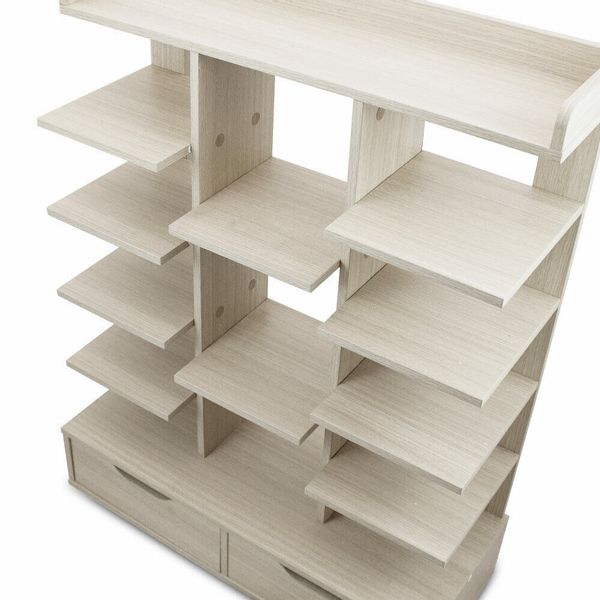 Szafka półka na buty z przegrodami i szufladami zdjęcie 2