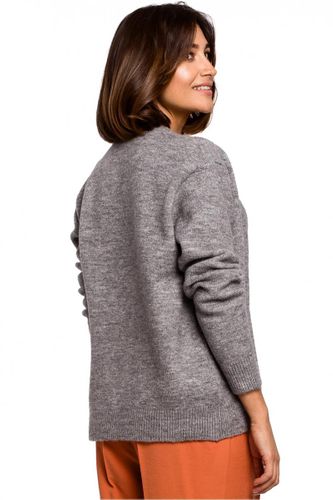Sweter Kardigan Model S221 Grey - Style  S/M na Arena.pl