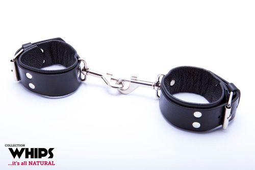kajdanki - whips kajdanki męskie z karabińczykami na Arena.pl