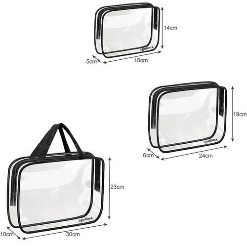 Kosmetyczka Przezroczysta 3W1 Soulima 21448 na Arena.pl
