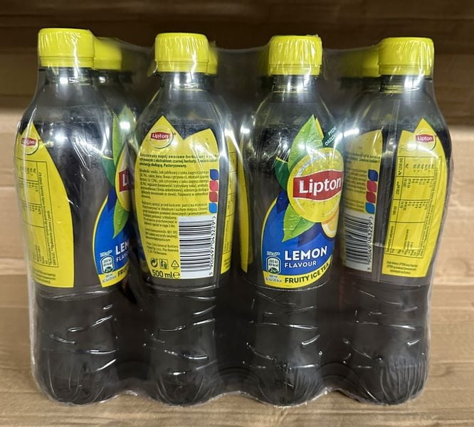 Lipton 0,5l Herbata Lemon - karton zdjęcie 1