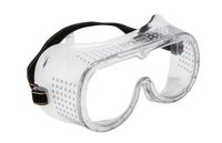 Gogle, okulary ochronne poliwęglan, białe