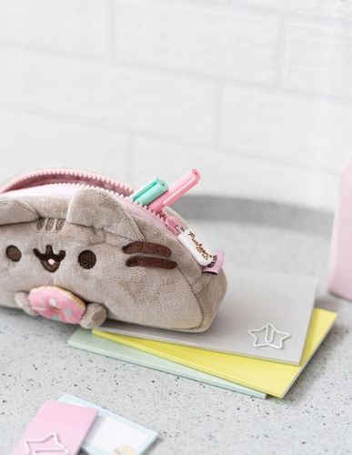PUSHEEN PIÓRNIK saszetka szkolny dla dziewczynki piórniki szkolne Donut Kot na Arena.pl
