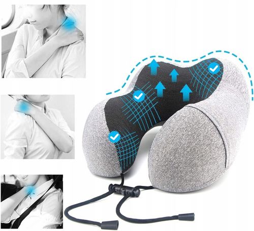 PODUSZKA PODRÓŻNA ORTOPEDYCZNA DO SPANIA ROGAL ZAGŁÓWEK TURYSTYCZNA MEMO L na Arena.pl