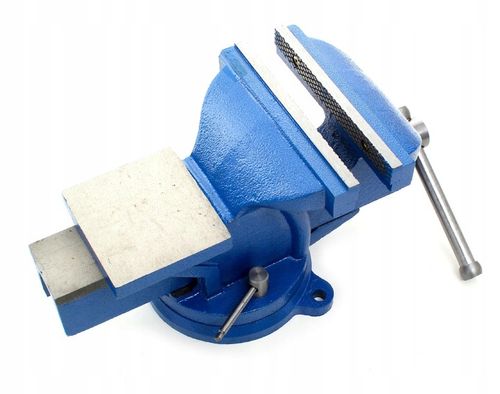 Imadło ŚLUSARSKIE 125mm z kowadłem Obrotowe 360st. na Arena.pl