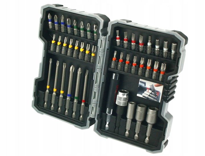 ZESTAW PRO-MIX 43szt. WIERTEŁ BITÓW KOŃCÓWEK BOSCH zdjęcie 7