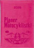 KALENDARZ A5 2026 dzienny KSIĄZKOWY z grawerem DLA MOTOCYKLISTY PREZENT