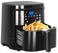 Frytkownica XXL air fryer Smart WIFI 1900 W SUPER MOCNA - FRYTRKI MIĘSO