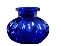 Niebieski Dzban do Sziszy Mała Butla do Fajki Wodnej Wazon Nargile Hookah