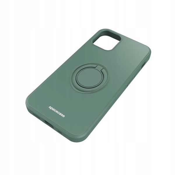 Spacecase Silicone Ring Iphone 12 Mini Dark Green zdjęcie 4