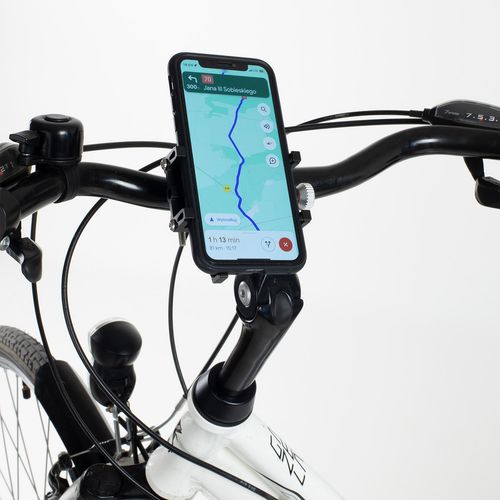 Uchwyt Rowerowy Na Telefon Regulowany Do Telefonu Roweru Mocowanie Na na Arena.pl