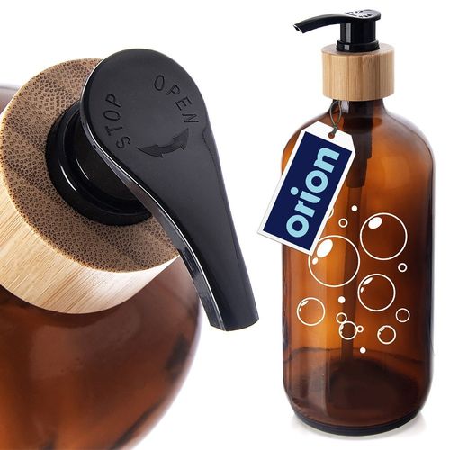 Dozownik do mydła szklany 500 ml na Arena.pl