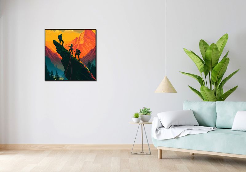 Plakat 70x70cm U Szczytu zdjęcie 4
