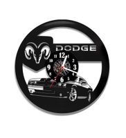 Zegar ścienny z płyty winylowej Dodge 63.2