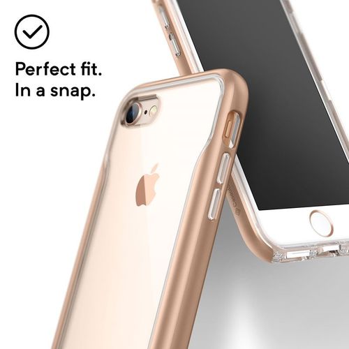 Caseology Apex Clear Case - Etui iPhone 8 / 7 (Gold) na Arena.pl