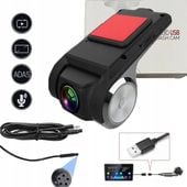 KAMERA SAMOCHODOWA REJESTRATOR JAZDY REGULOWANA ANDROID DVR JAKOŚĆ HD