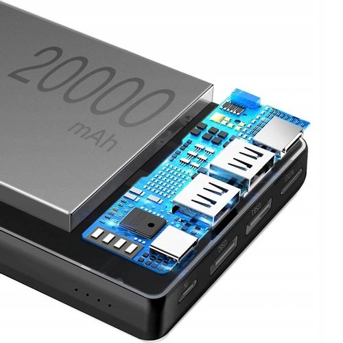 BASEUS POWER BANK USB USB-C MICRO PD 3A 20000mAh na Arena.pl