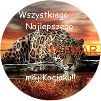 Opłatek na tort Lew Król Zwierząt Kot Kocur Kotek Gepard Puma Tygrys