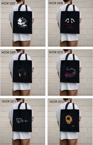 Torba z nadrukiem napis PREZENT twój tekst NUTY na Arena.pl