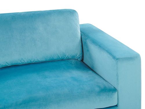 Sofa Welurowa Niebieska Vadstena na Arena.pl