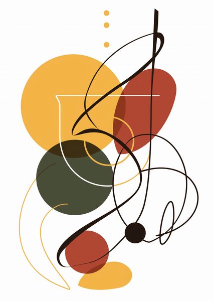 Plakat 29,7x42cm Taniec Form i Barw zdjęcie 1