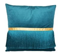 Poduszka z frędzlami morska