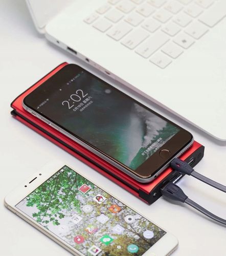 Aluminiowy Powerbank 10000mAh Kabel Micro USB TYPC na Arena.pl