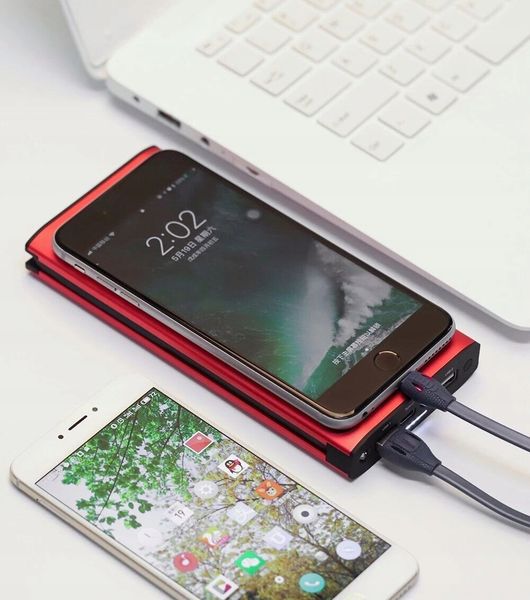 Aluminiowy Powerbank 10000mAh Kabel Micro USB TYPC zdjęcie 5