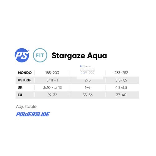 Rolki Powerslide Kids Stargaze Aqua 37-40 na Arena.pl