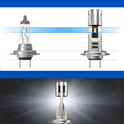 ŻARÓWKI LED i7 H4 CSP LIGHT +400% HOMOLOGACJA E11 na Arena.pl