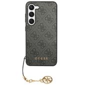 Guess GUHCS24LGF4GGR S24 Ultra S928 czarny/black hardcase 4G Charms Collect