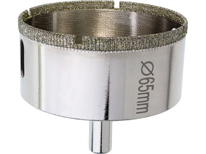 DREL OTWORNICA OTWORNICE DIAMENTOWA KORONKA DO SZKŁA PŁYTEK GRESU 65mm zdjęcie 2