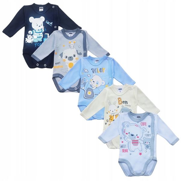 Body kopertowe zestaw 5 sztuk r. 56 bawełna zdjęcie 1