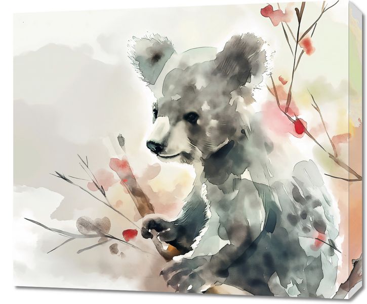 Obraz 70x60cm Akwarelowa Koala zdjęcie 1